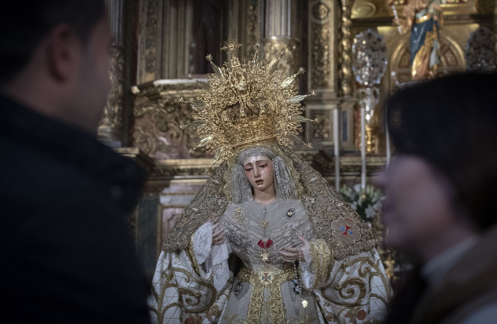 Las imágenes del besamanos de la Trinidad