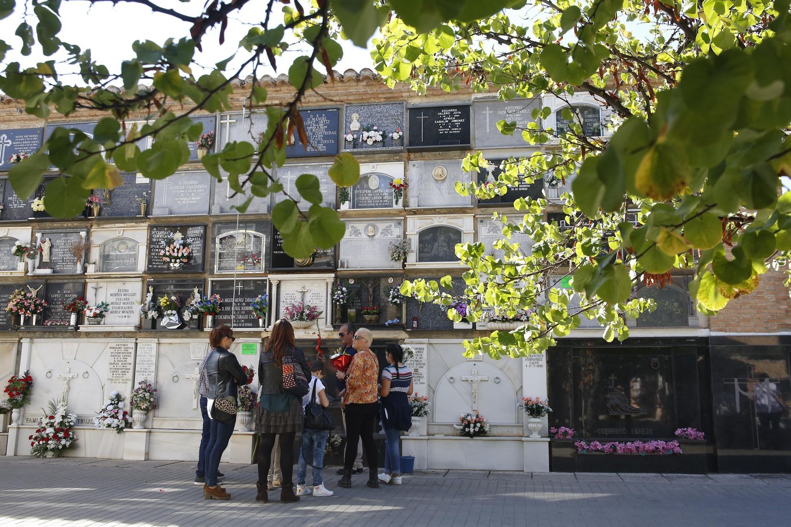 Las imágenes de la festividad de Todos los Santos