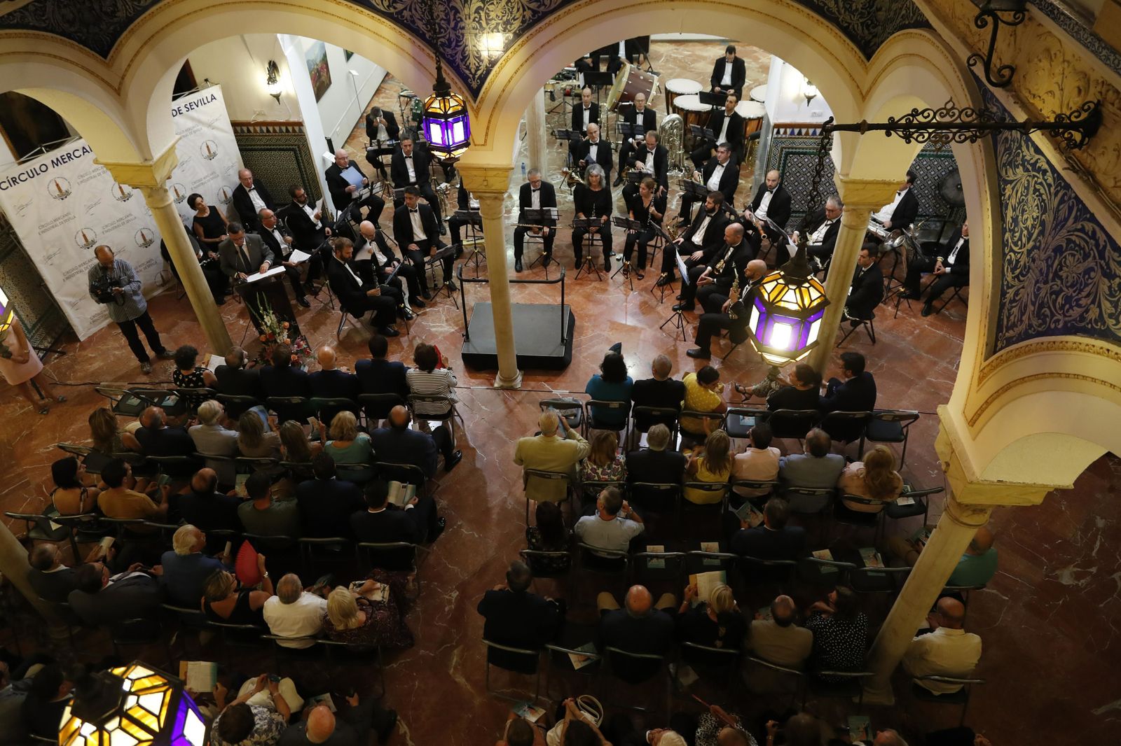 Concierto de la Banda Municipal de Sevilla.