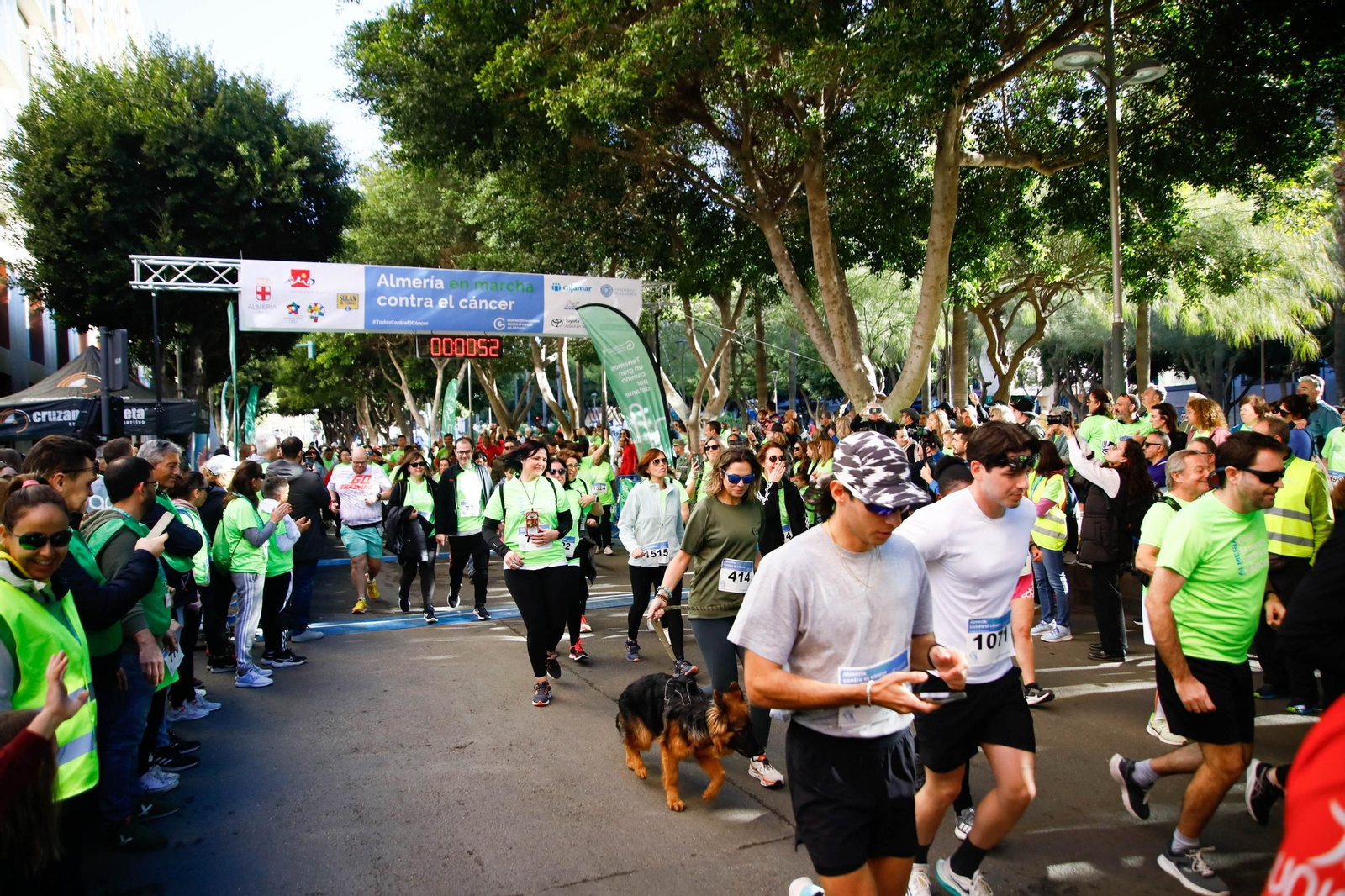 Imágenes de la Carrera contra el Cáncer de Almería
