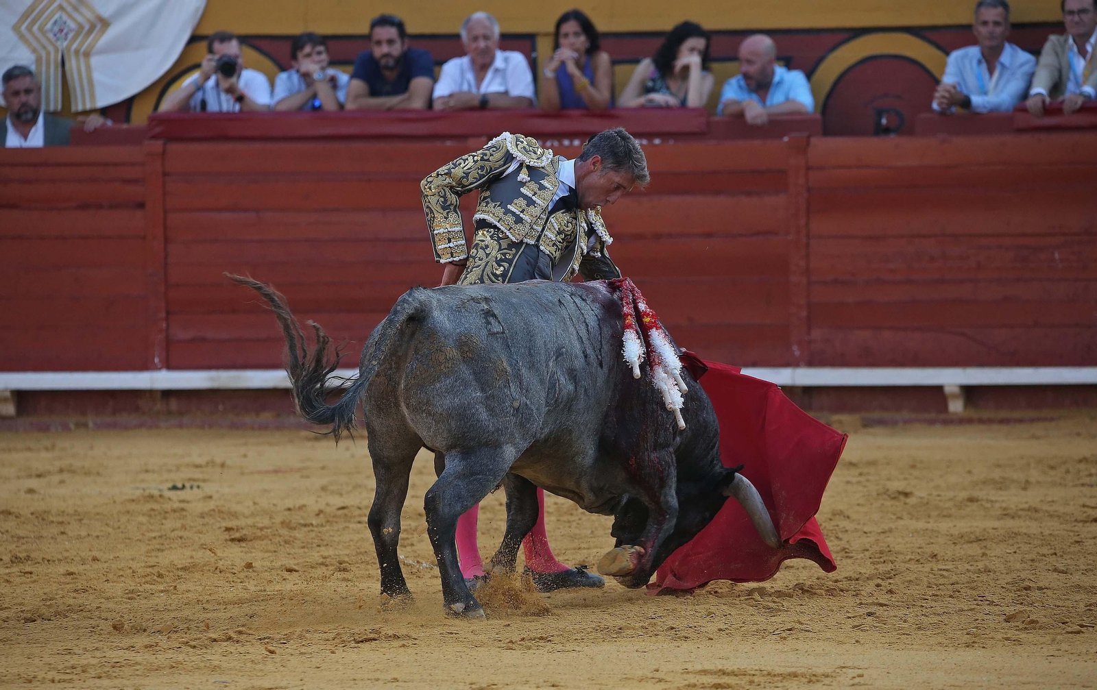 Fotos de la corrida del sábado de la Feria Taurina de Algeciras 2023: Antonio Ferrera, Manuel Escribano y Miguel Ángel Pacheco