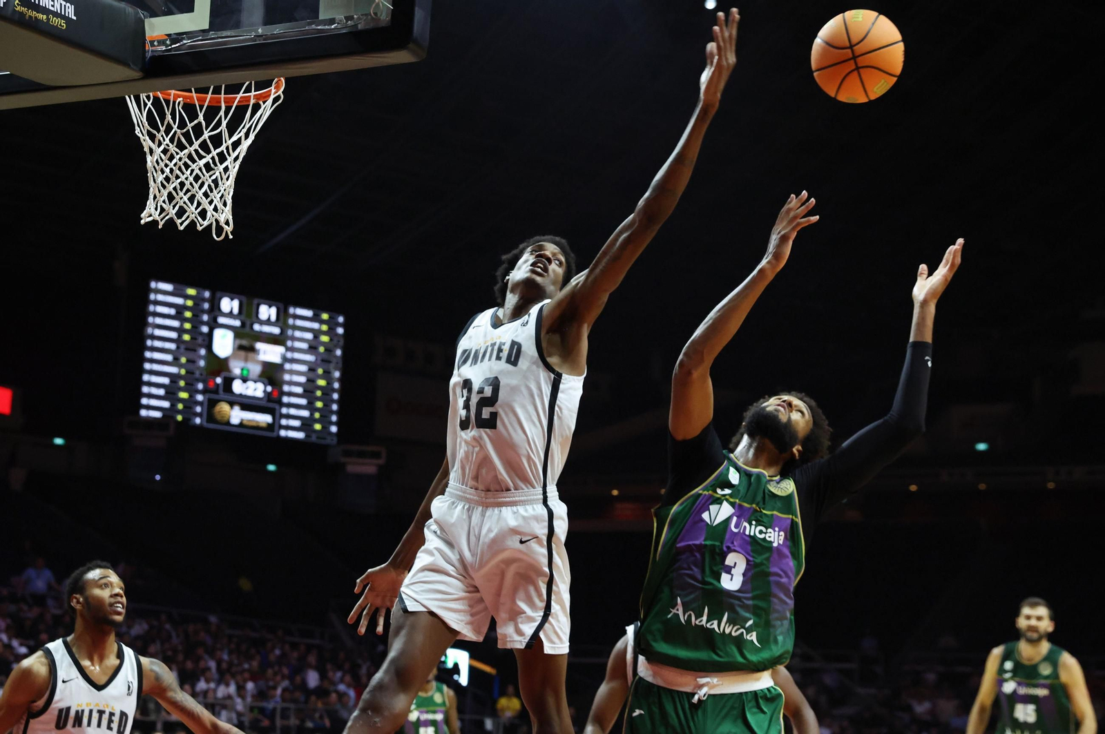 Unicaja-NBA G League United, final de la Copa Intercontinental, en fotos