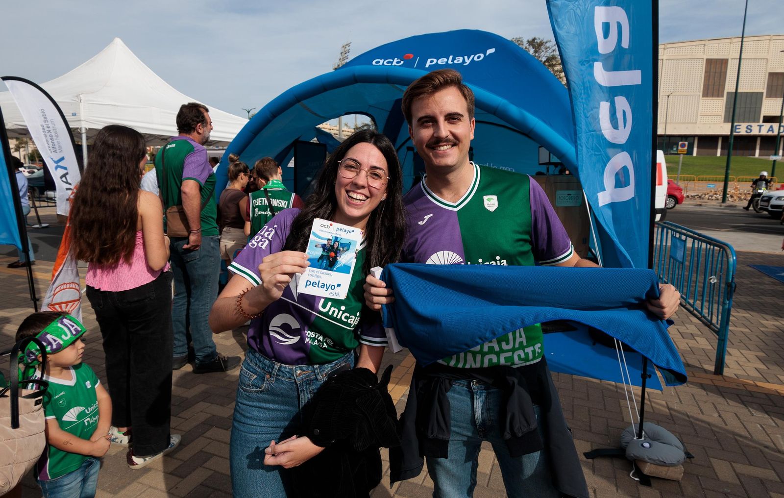 La Fan Zone de la Supercopa de Málaga