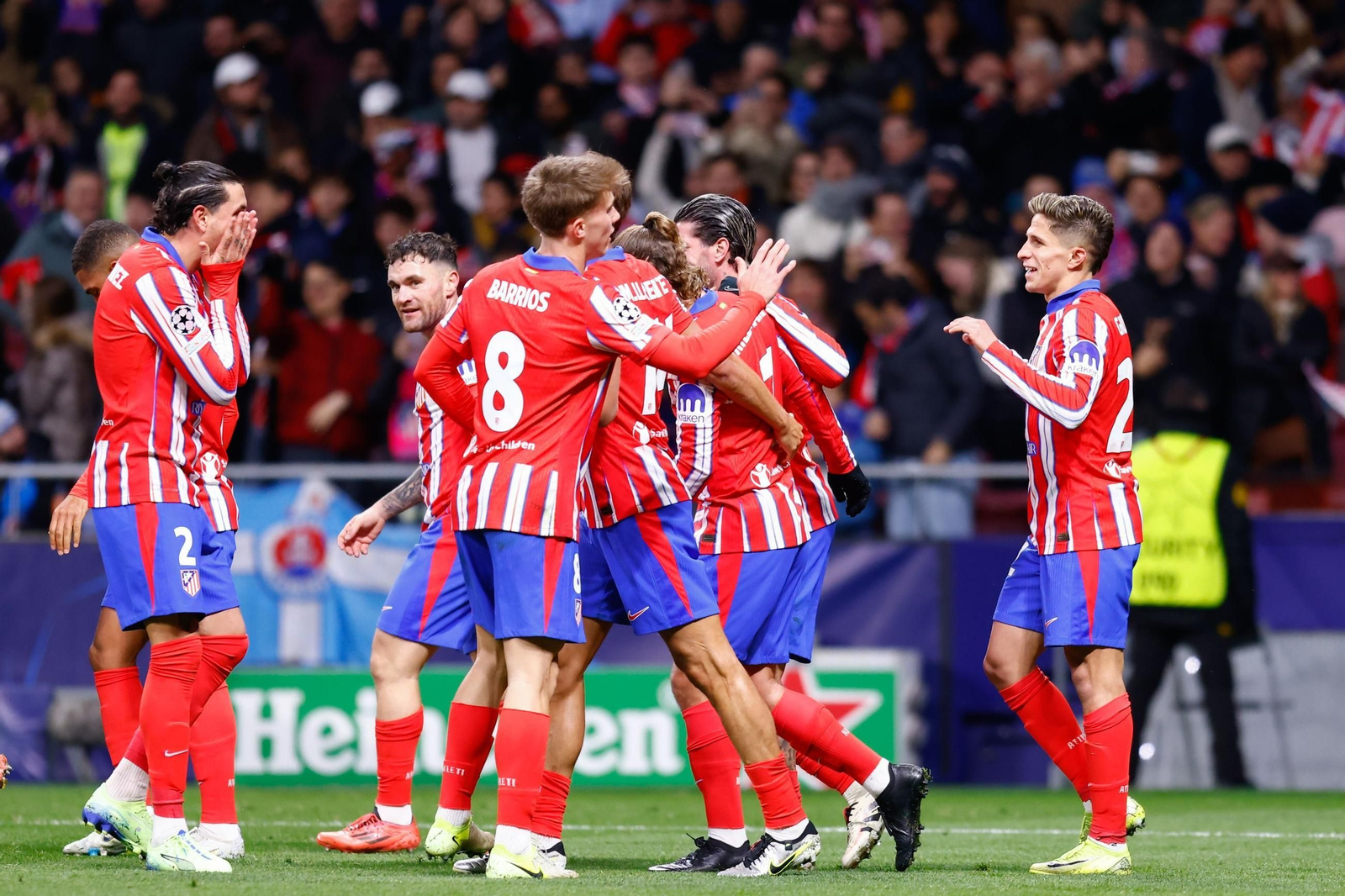 Las fotos del Atlético de Madrid - Slovan de Bratislava