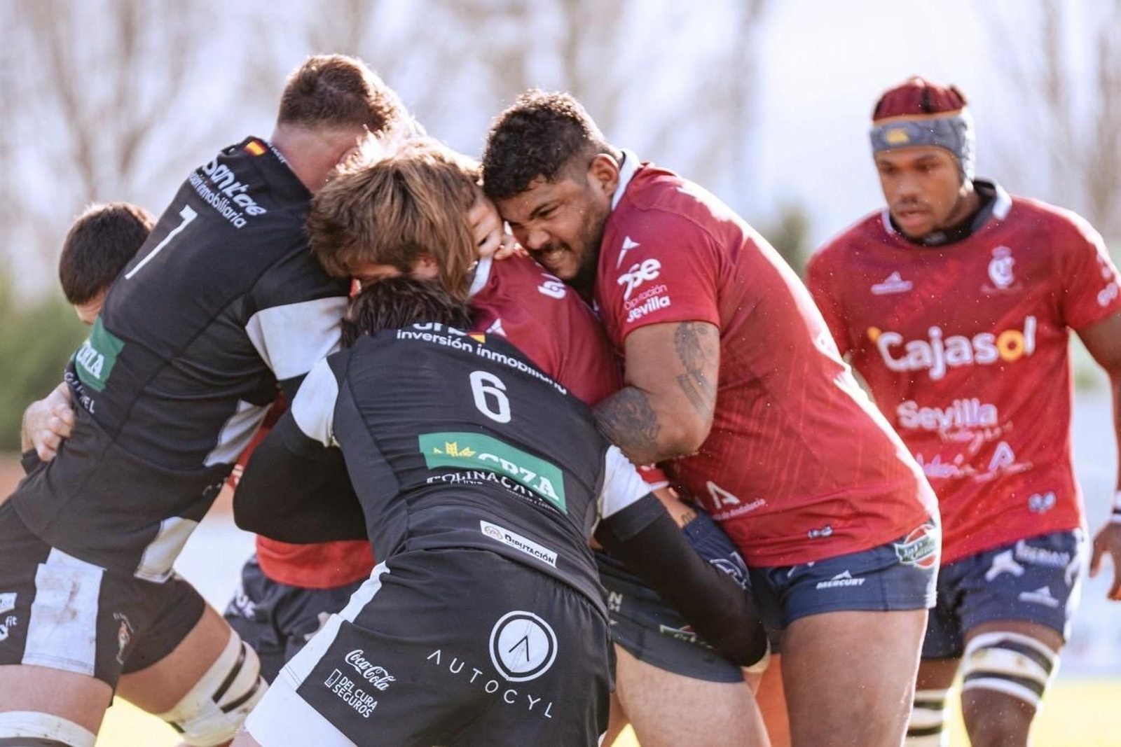 'Maul' durante el partido de la Copa del Rey del Ciencias.