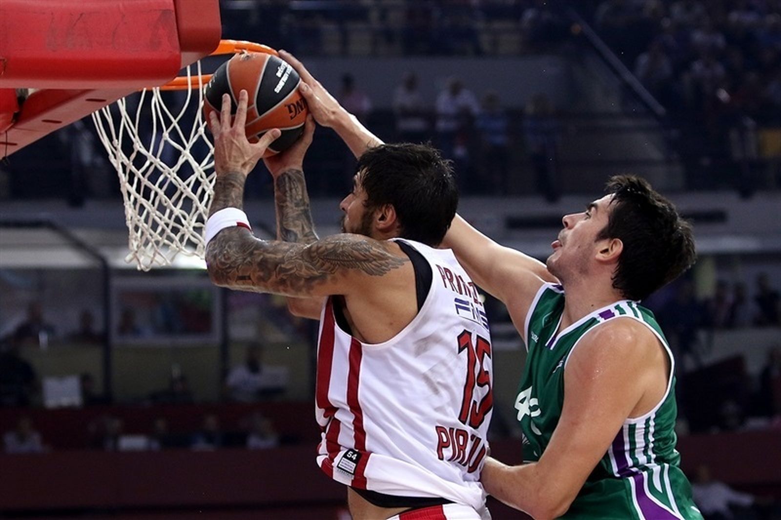 Las imágenes del Olympiacos-Unicaja