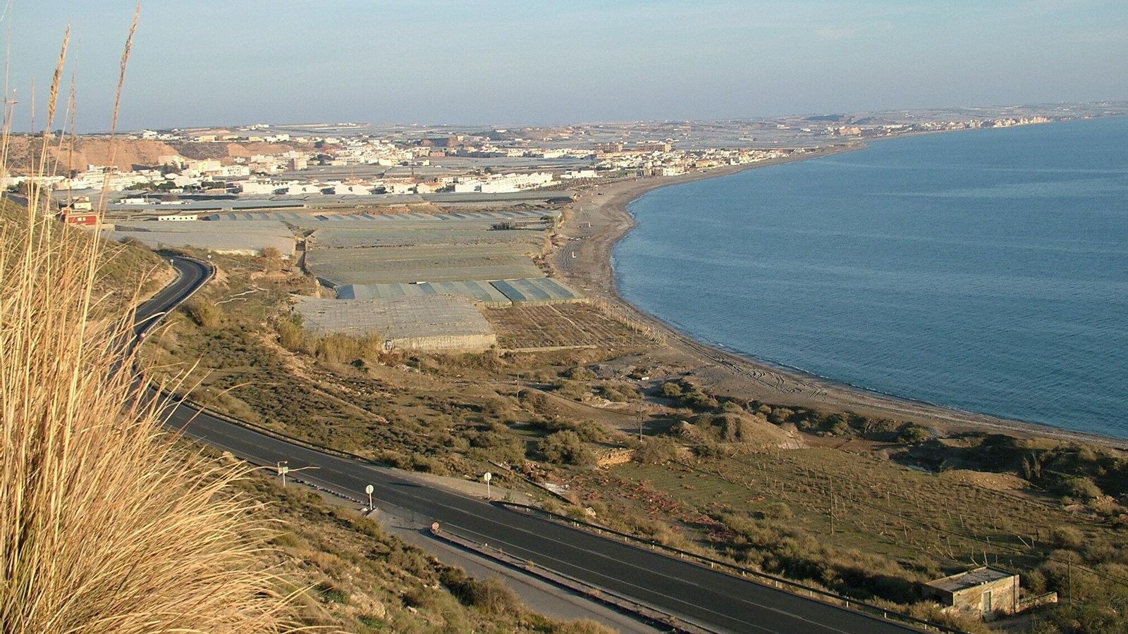 Vista de Balanegra, el 103º municipio de la provincia de Almería.
