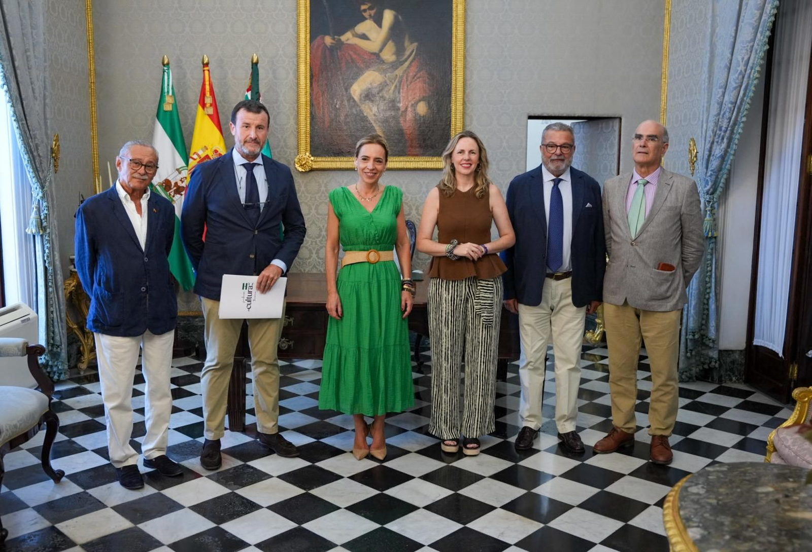 Encuentro entre Diputación y la Fundación de Cultura de Tauromaquia de Jerez.