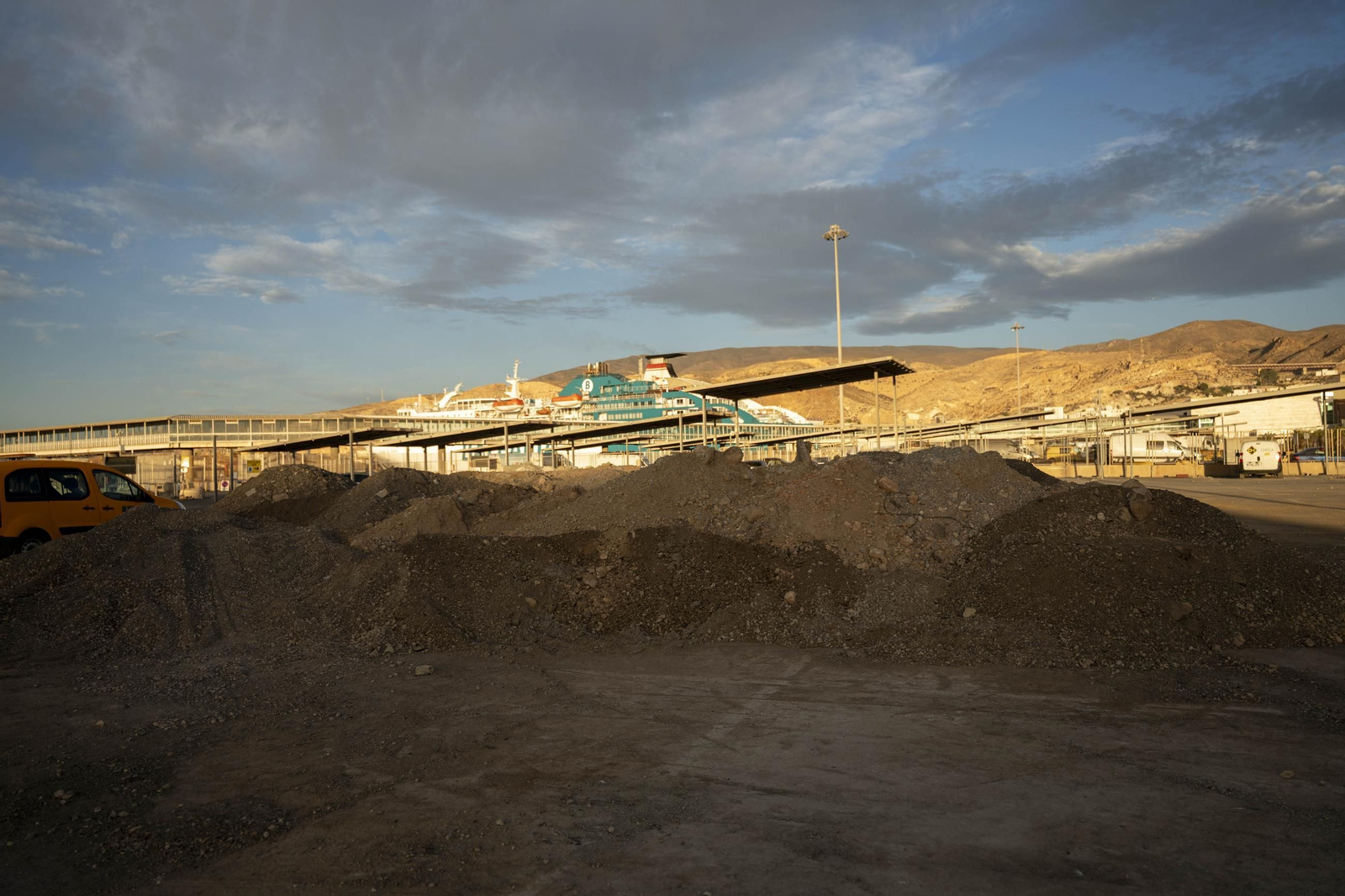 En imágenes las obras del Puerto Ciudad de Almería