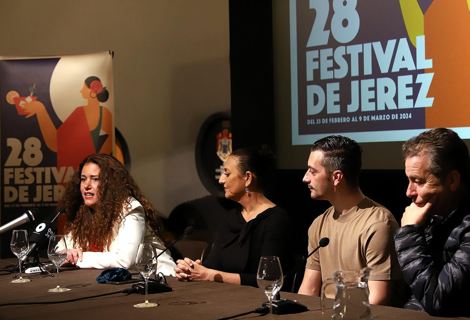 Un momento de la presentación de los espectáculos.