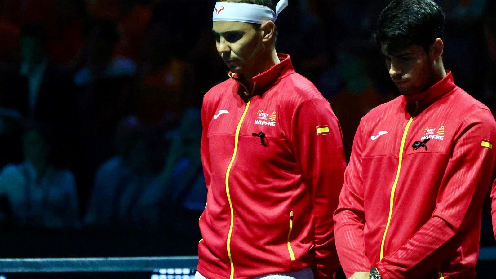 Las fotos del Rafa Nadal-Van de Zandschulp de la Copa Davis en Málaga