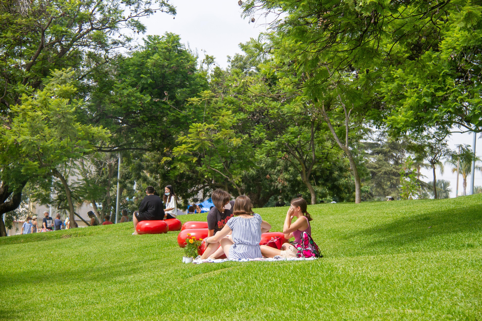 Así ha sido la reinauguración del Parque de los Pueblos de América de Motril
