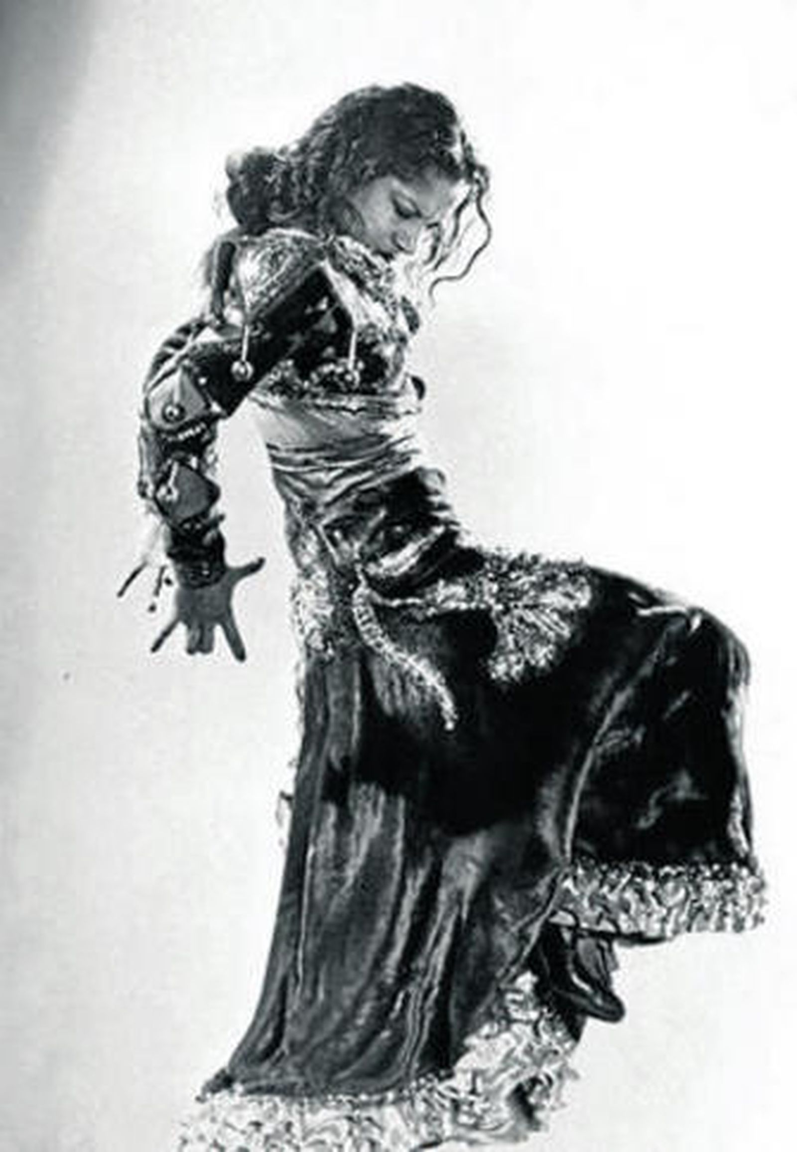 Una de las imágenes inéditas de Carmen Amaya.