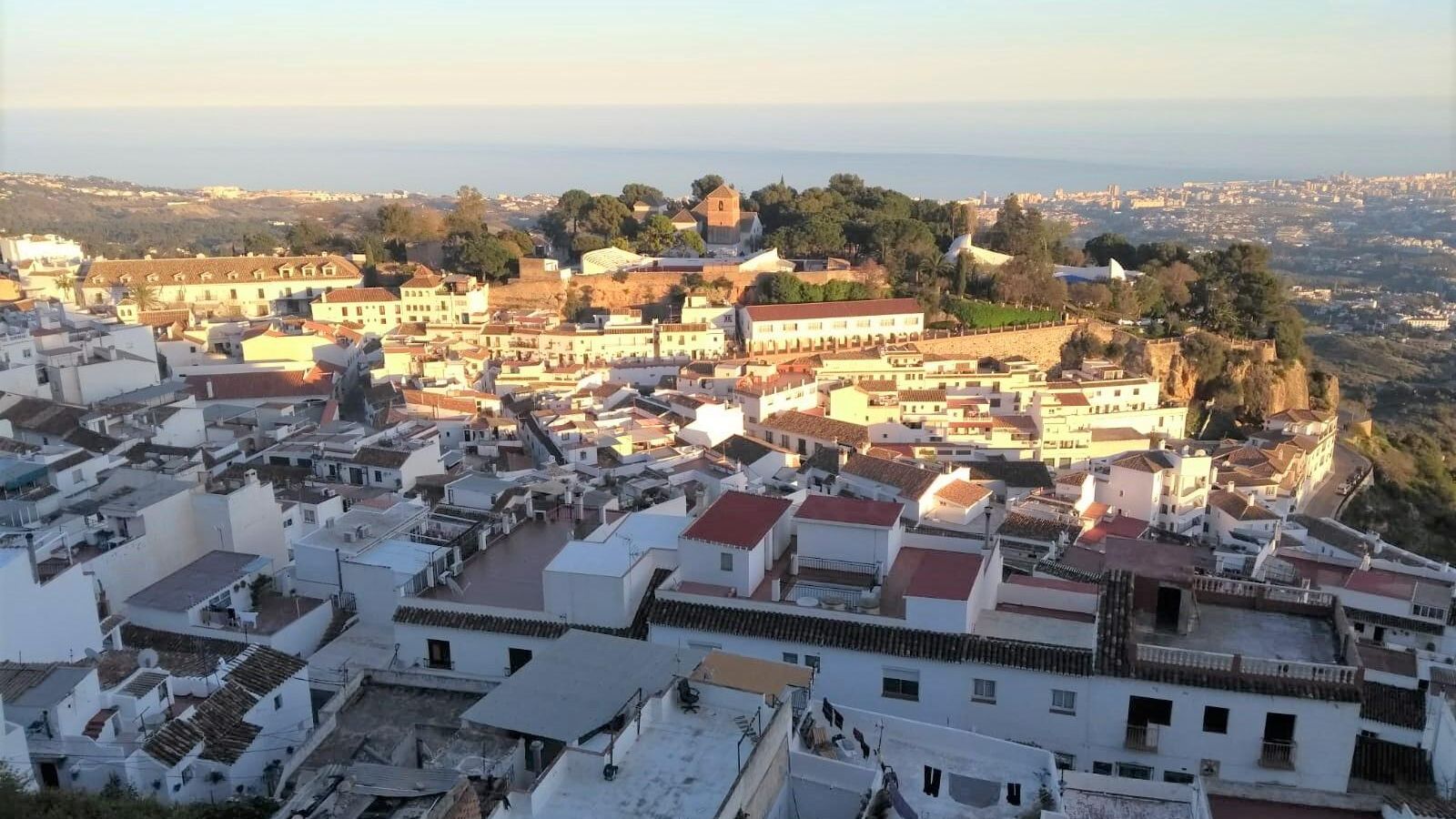 Vista del municipio de Mijas. Vista del municipio de Mijas.