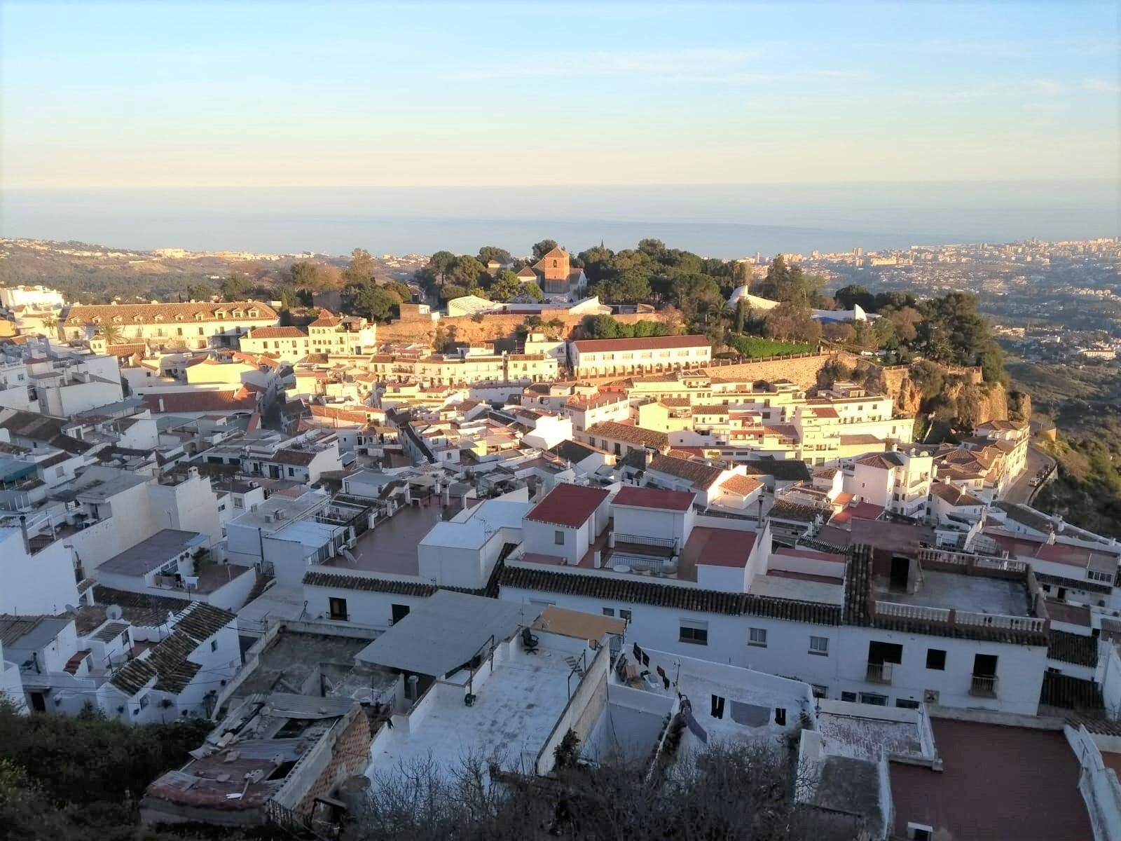 Vista del municipio de Mijas. Vista del municipio de Mijas.