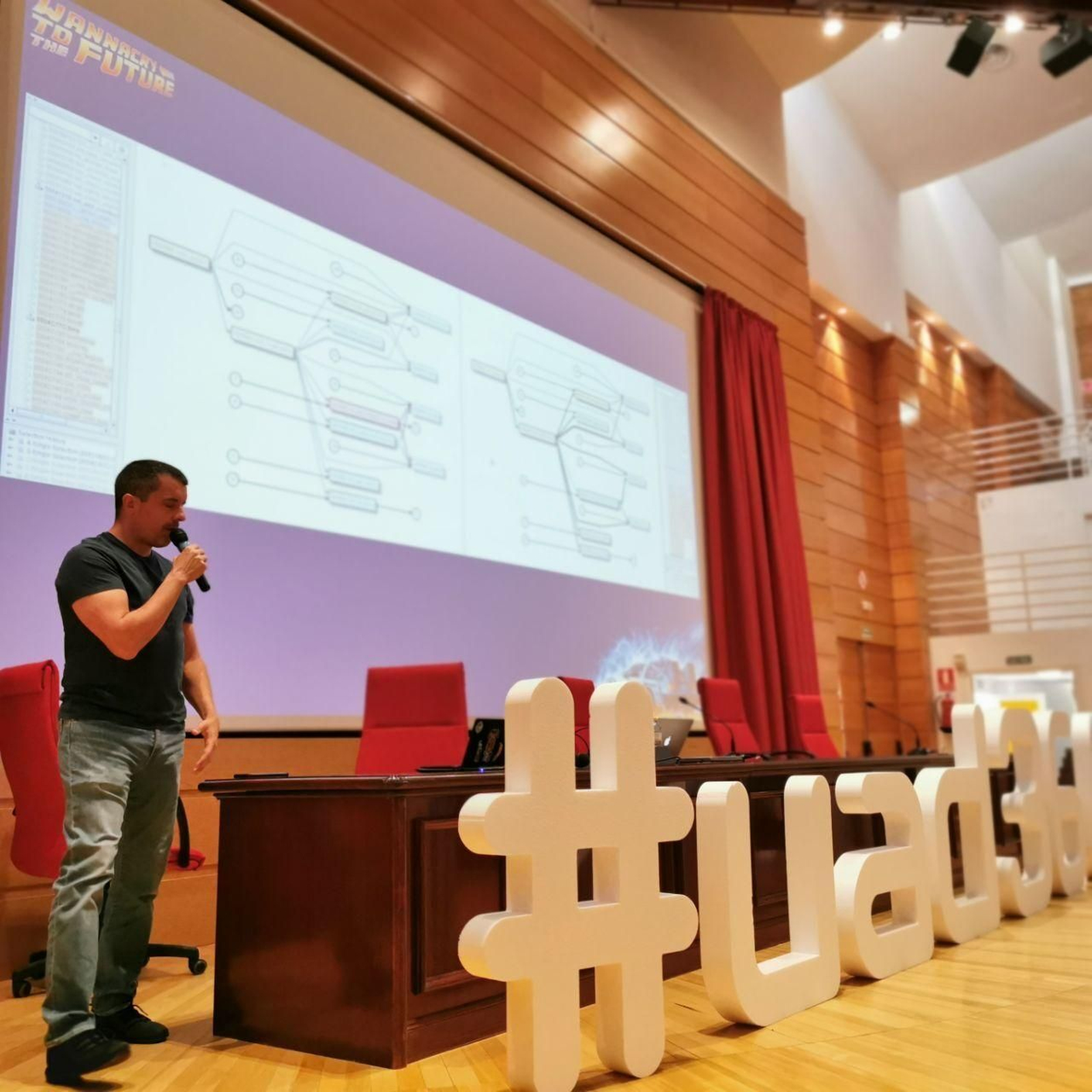 Una ponencia de Bernardo Quintero en la UAD360 de 2019.