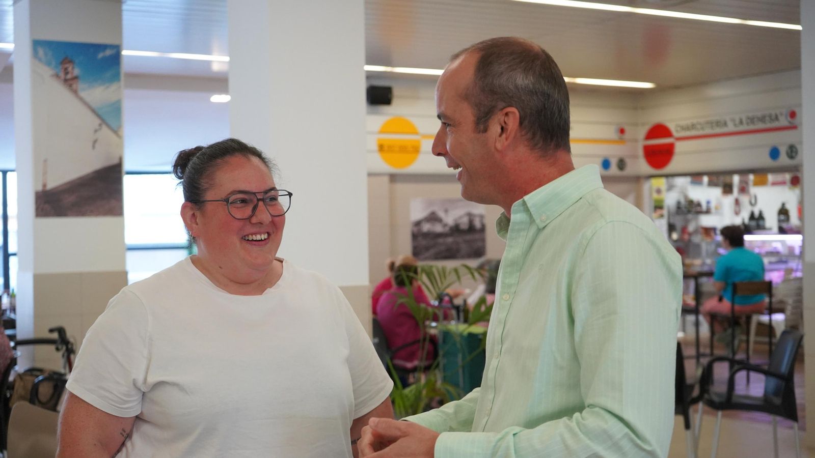 Vanessa Hidalgo y Valeriano Rosales.