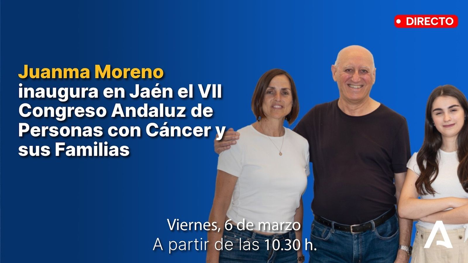 🔴 DIRECTO | Inauguración del VII Congreso Andaluz de Personas con Cáncer y sus Familias