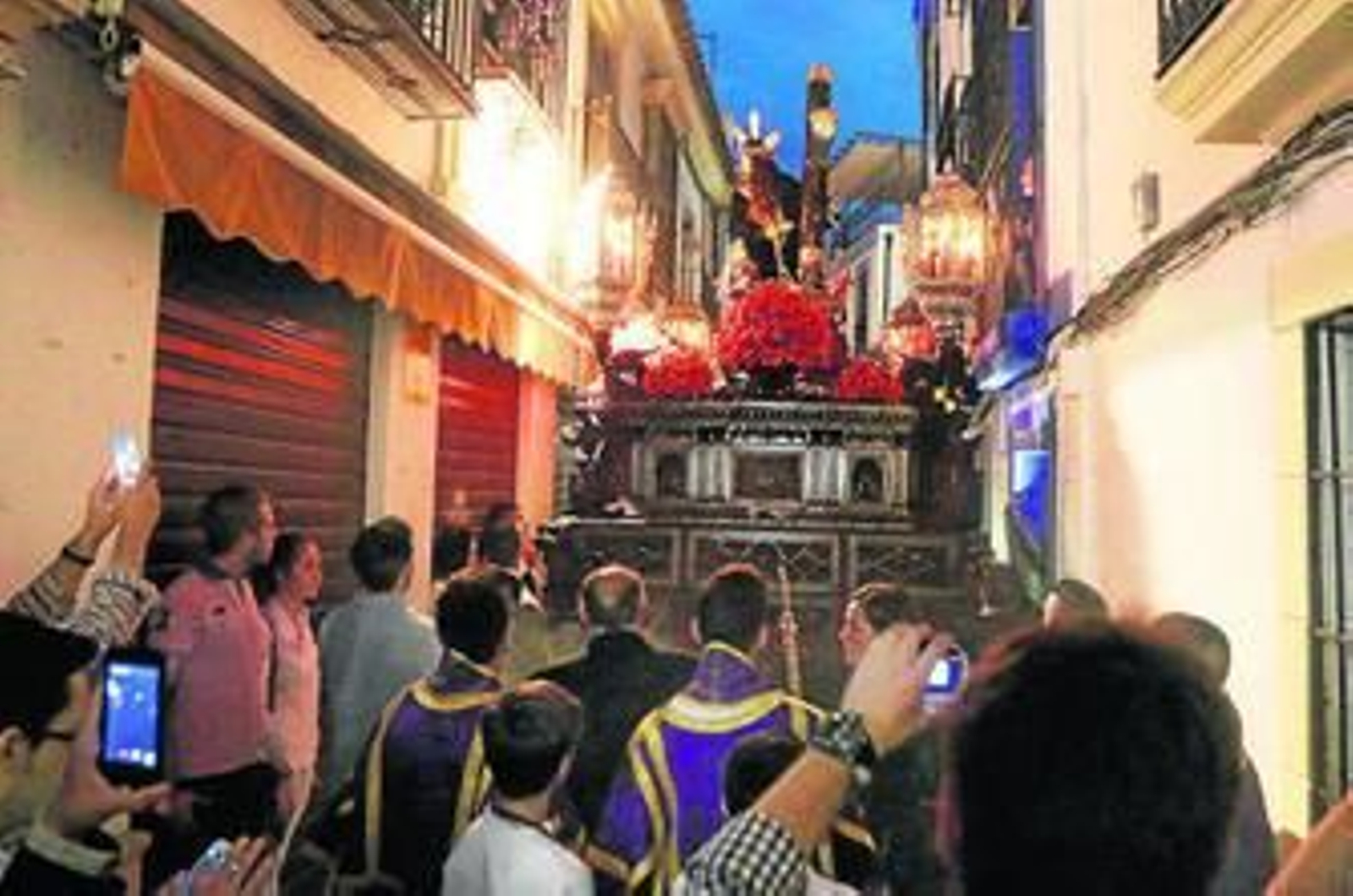 Nuestro Padre Jesús Caído, a su paso por la Judería.