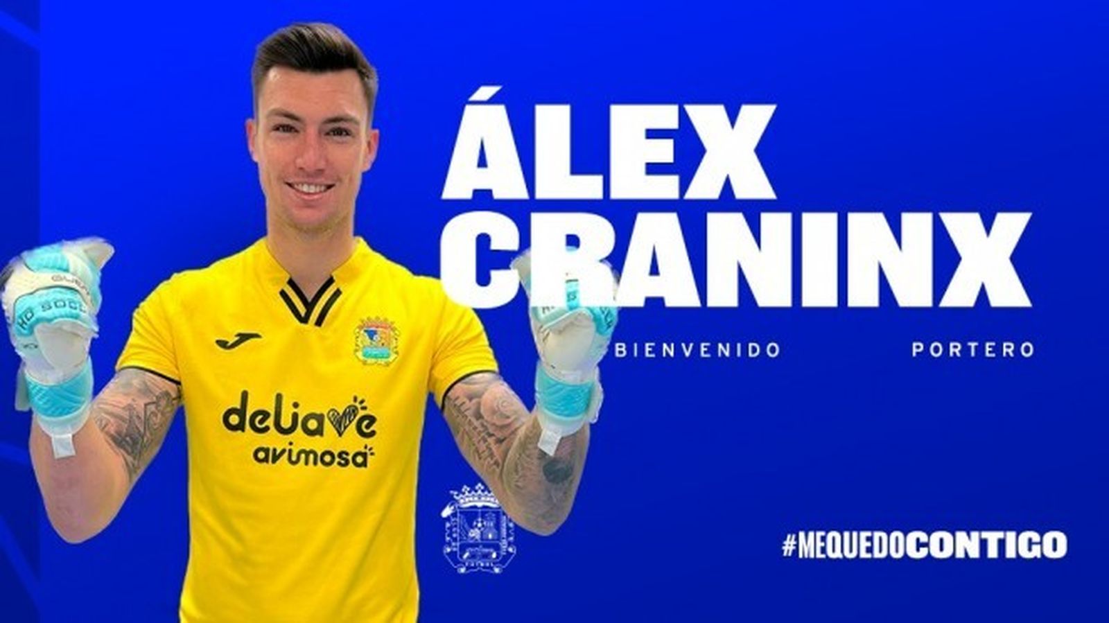 Álex Craninx, anunciado por el Fuenlabrada.
