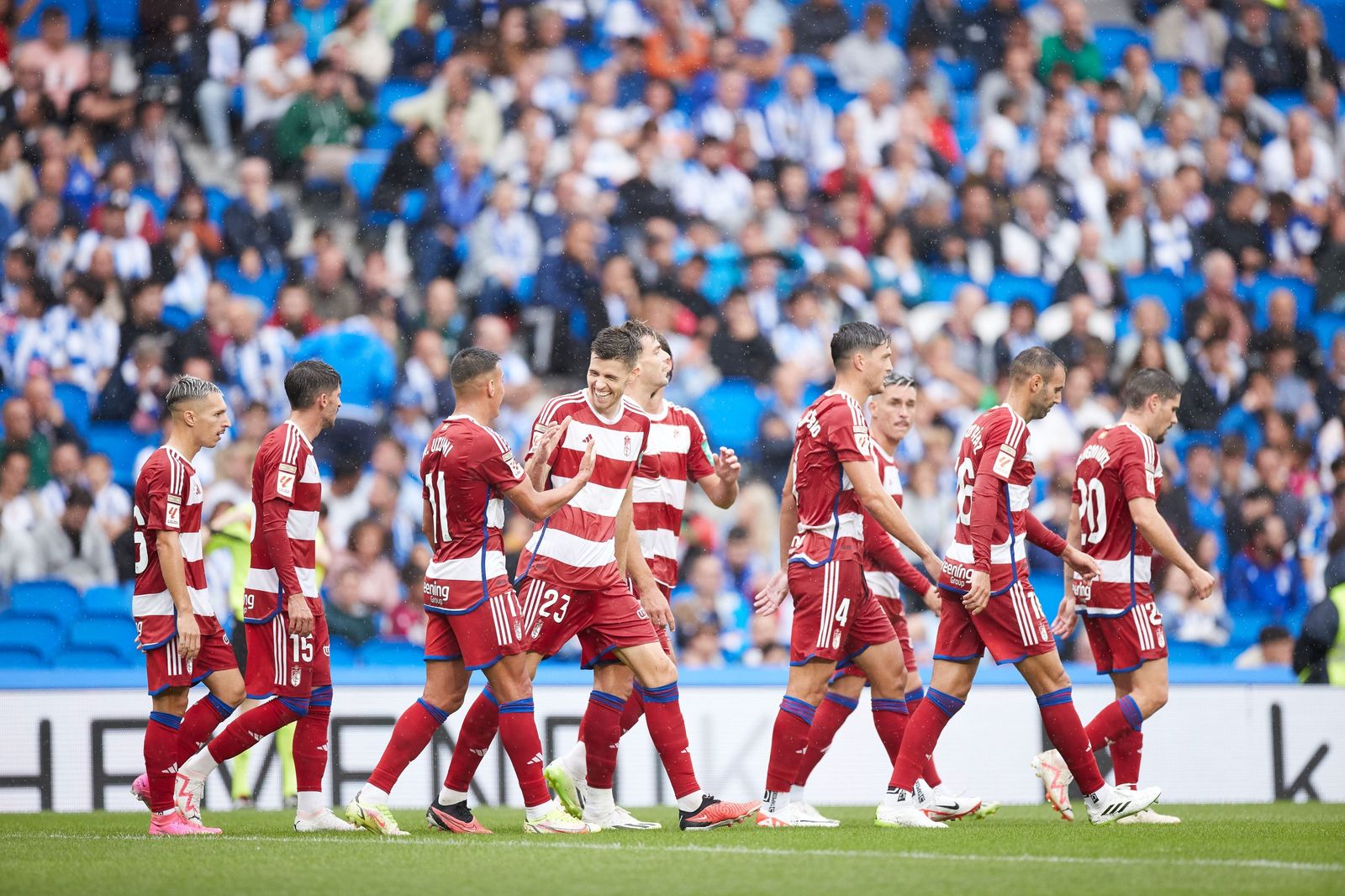 El partido que disputó el Granada CF en San Sebastián es de los más goleadores.