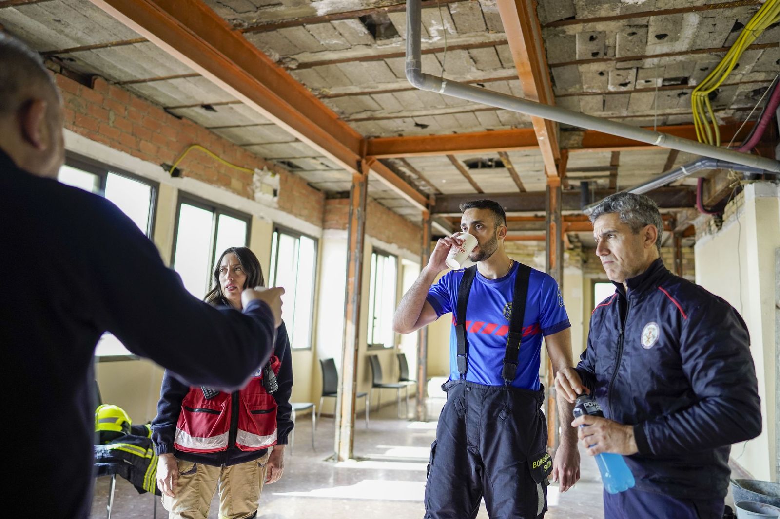 La cronoescalada de los bomberos en la Torre de los Remedios, todas las fotos