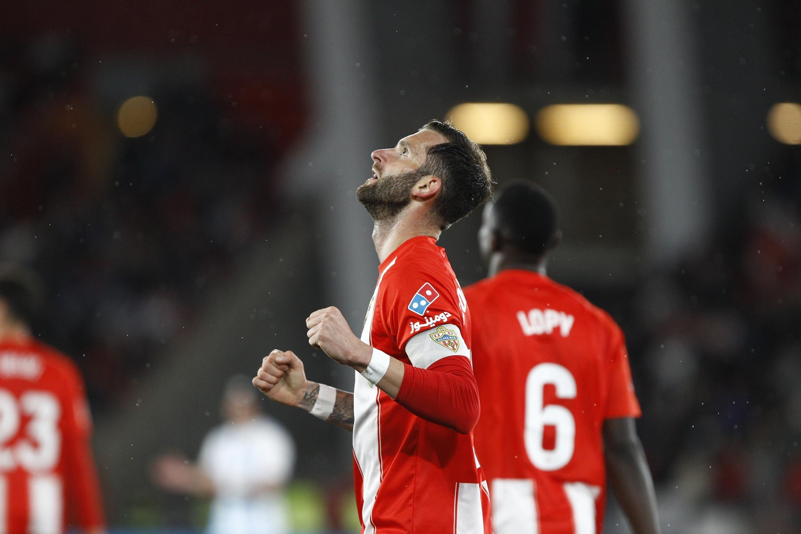 Las mejores imágenes del U.D. Almería-Málaga C.F.