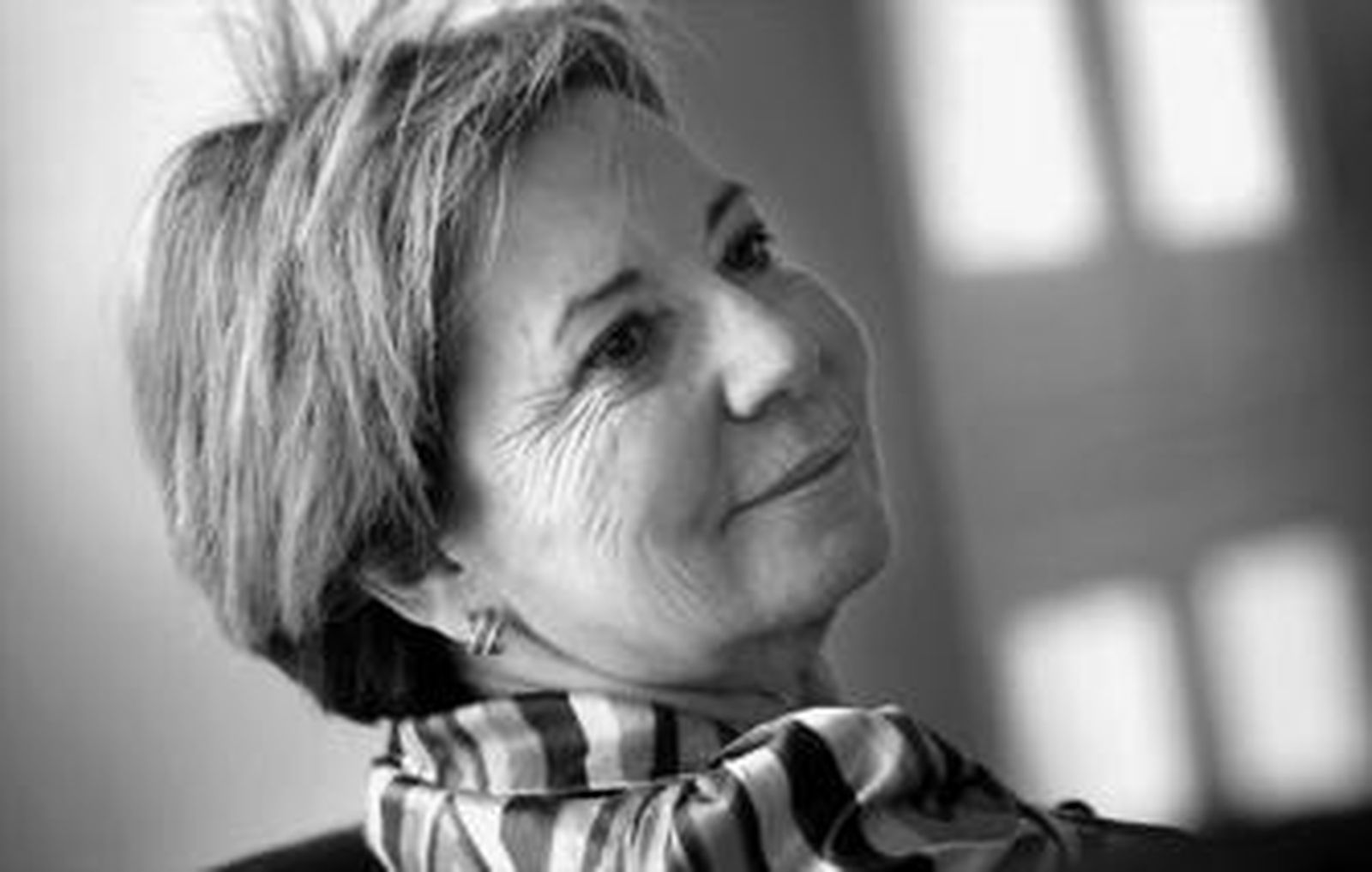 Celia Villalobos, durante la entrevista.