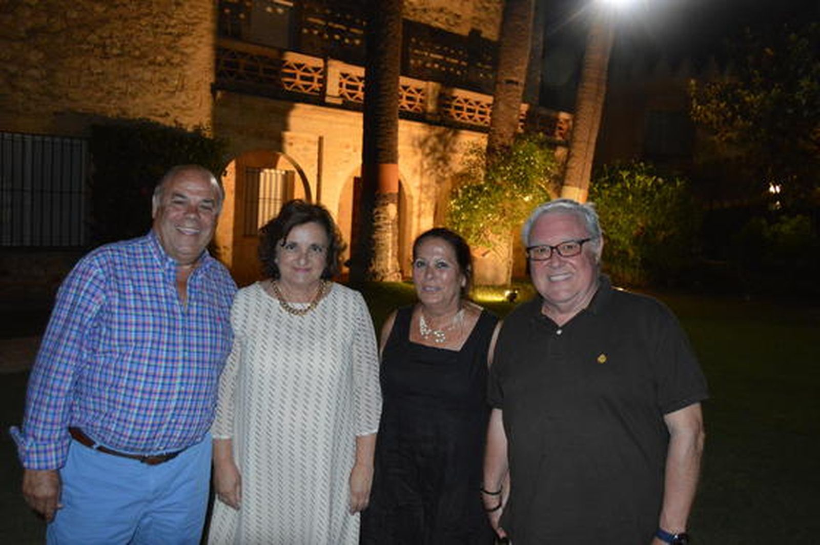 Rafael Pielfort, Margarita Asquerino, Pipi Fernández y José María Moraga.

Foto: Ignacio Casas de Ciria