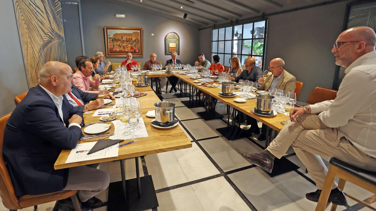 Cata de vinos del Marco de Jerez por Luis Esteban