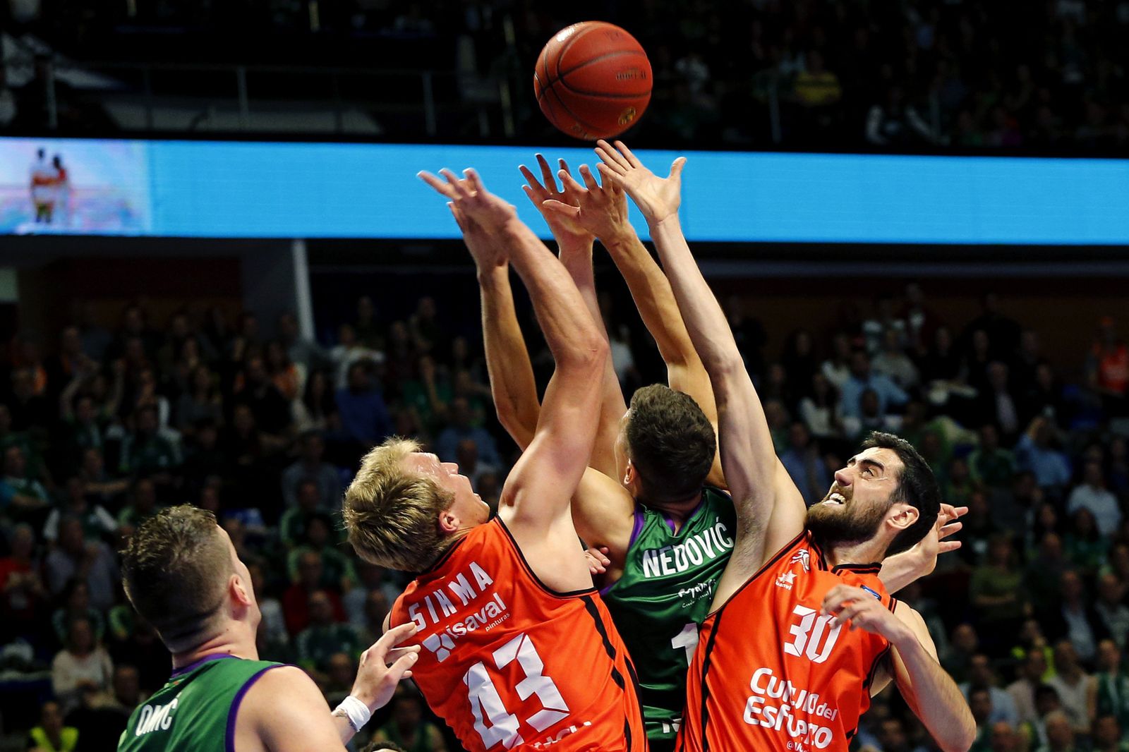 El Unicaja-Valencia Basket de la final de al Eurocup