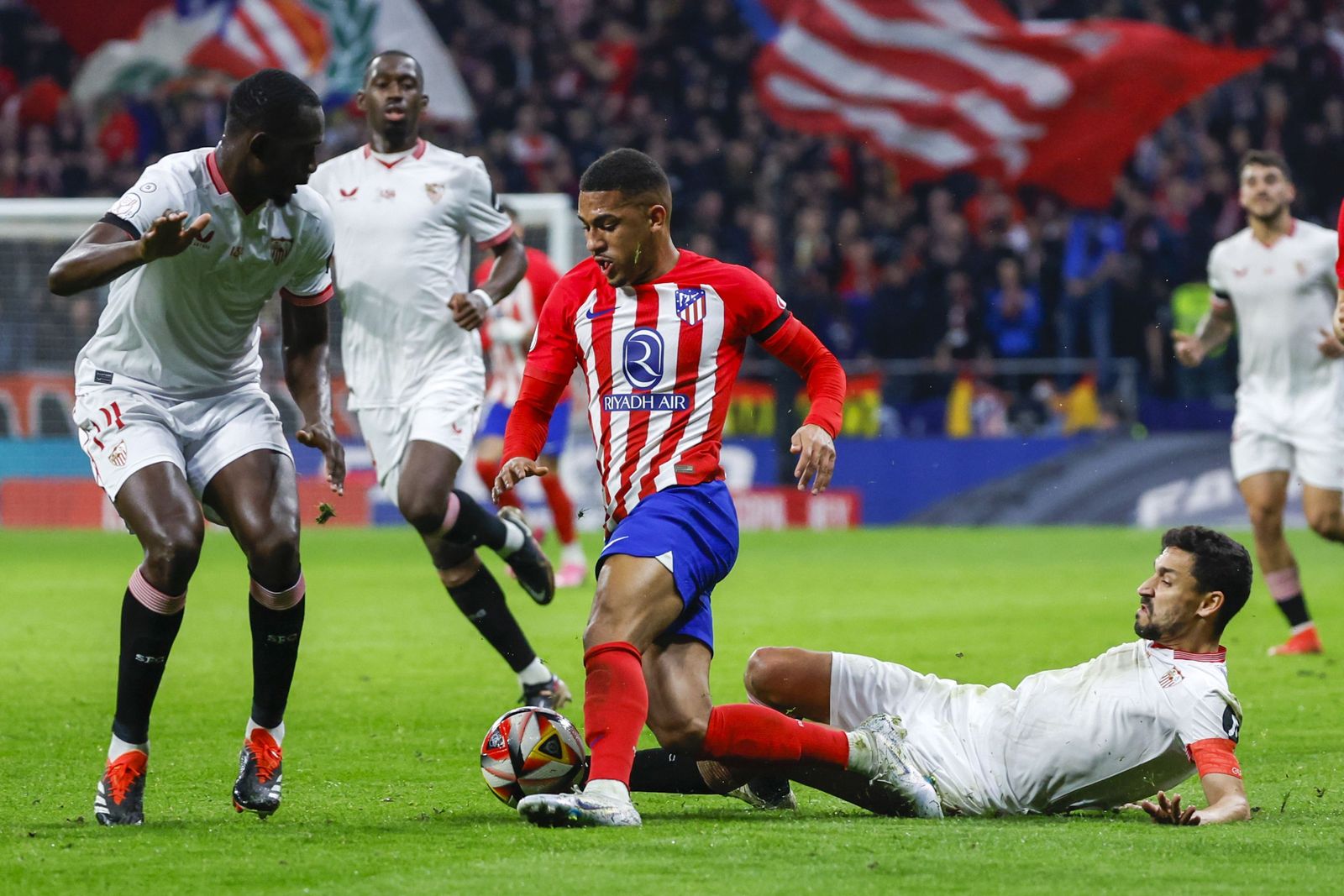 Las fotos del Atlético de Madrid - Sevilla en cuartos de la Copa del Rey