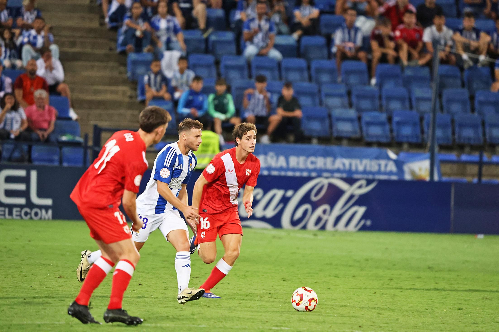Las imágenes del Recreativo de Huelva - Sevilla Atlético