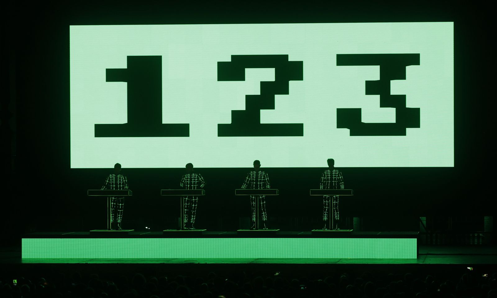 Las imágenes del concierto de Kraftwerk en el Icónica Fest