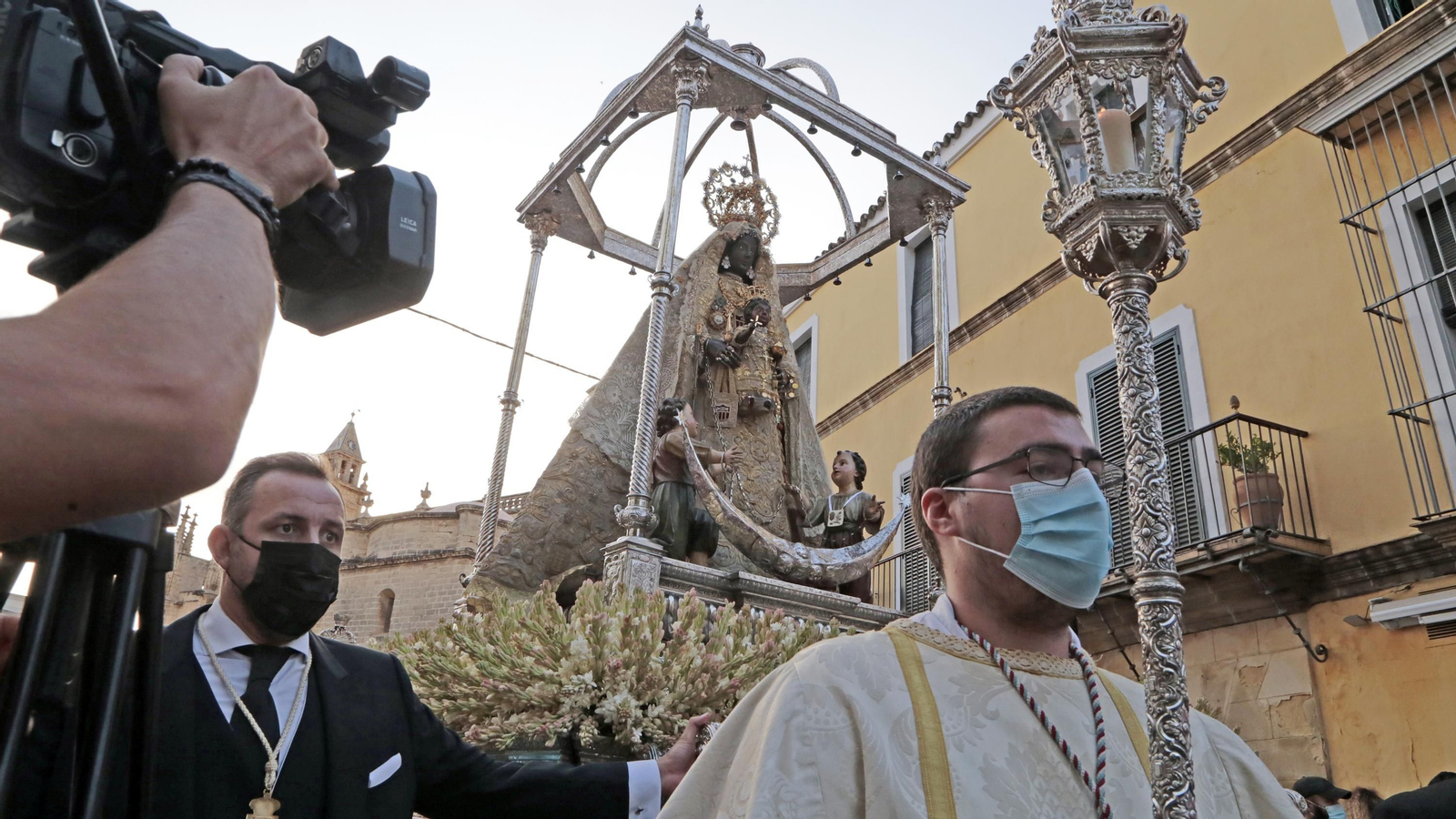 Imágenes de la procesión de la Virgen de la Merced