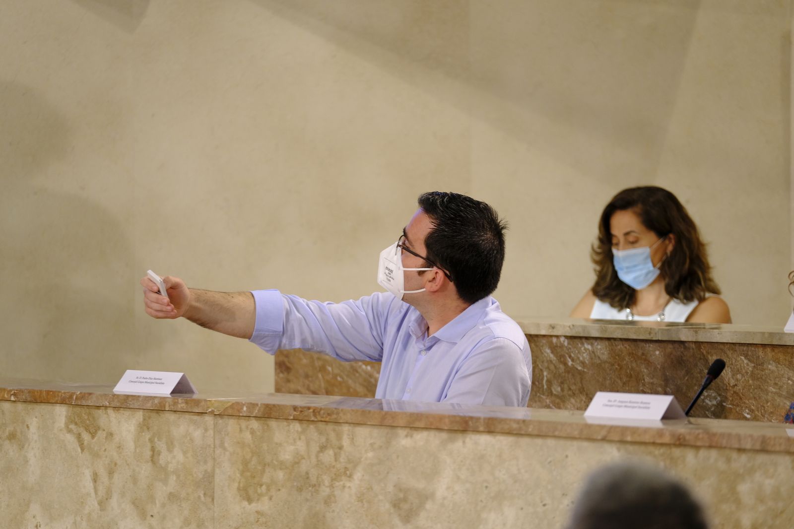 Fotogalería pleno ordinario del Ayuntamiento de Almería