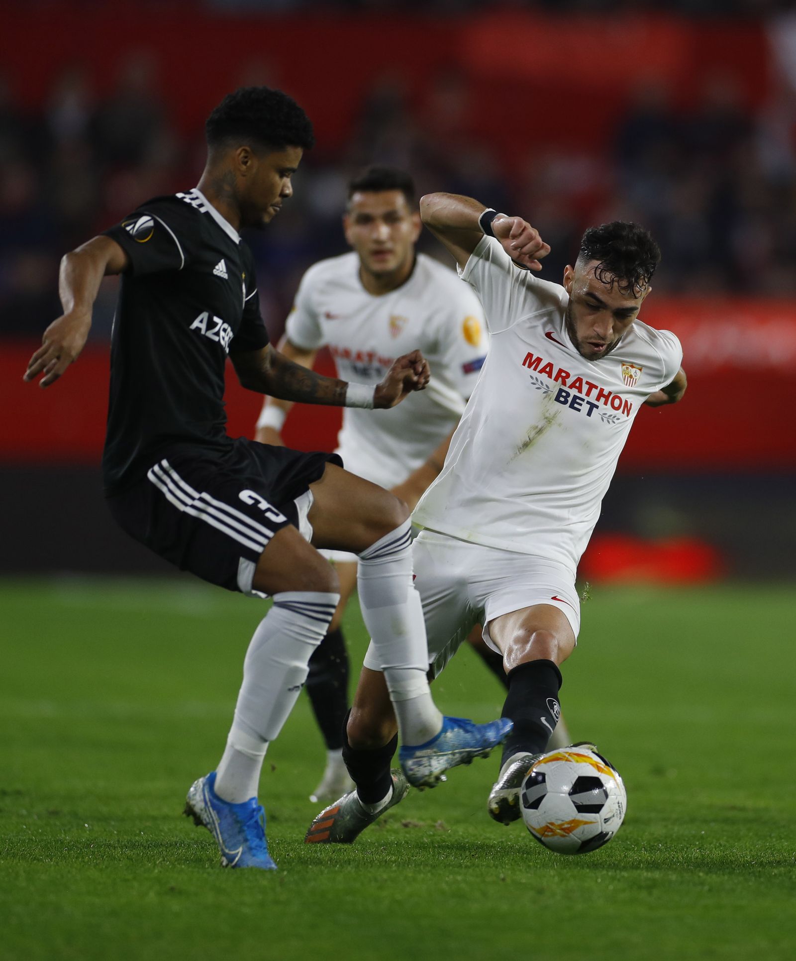 La imágenes del Sevilla fc-Qarabag Fk