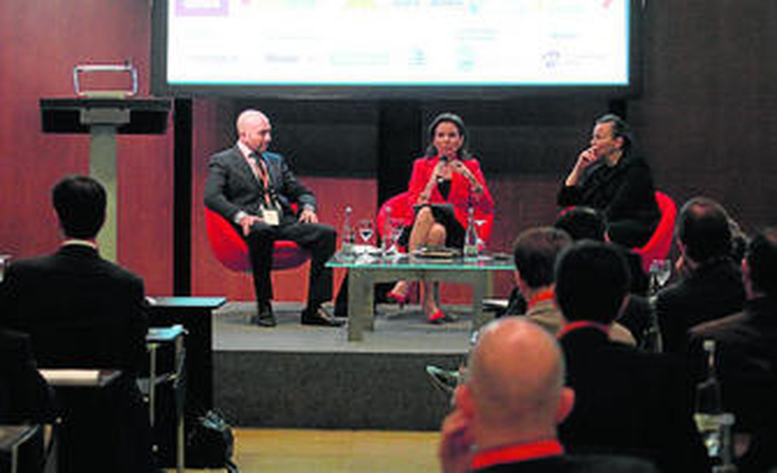 Una de las conferencias de ayer del Andalucía Management 2012.