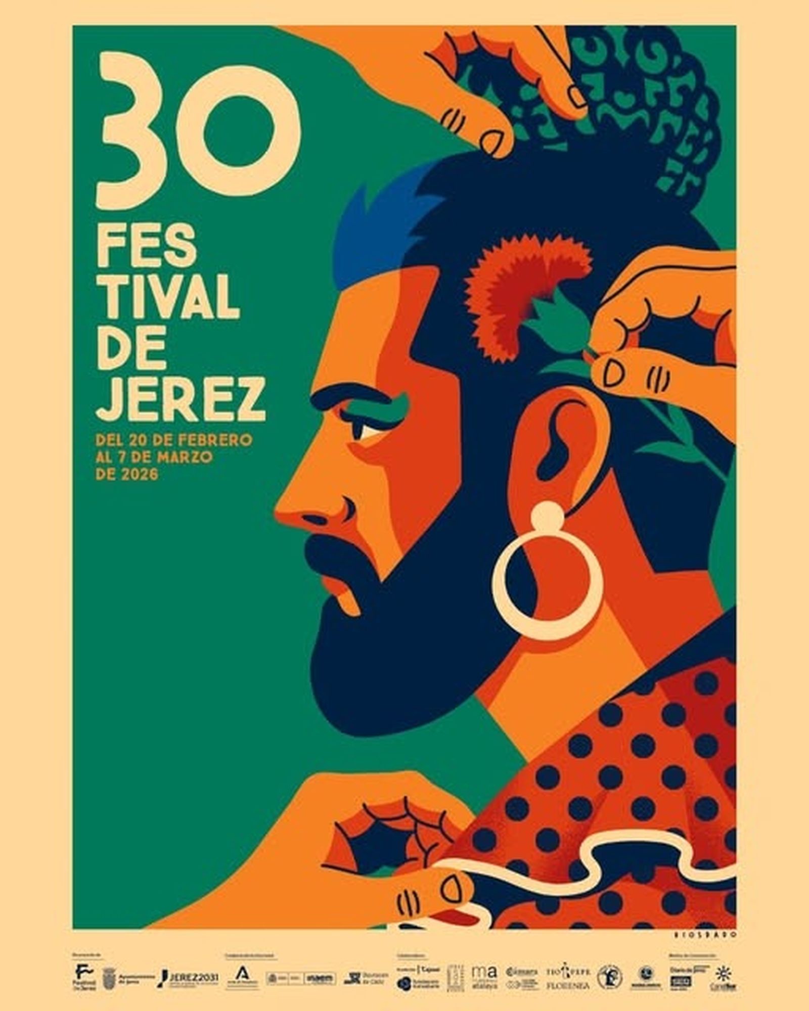 Cartel del XXX Festival de Jerez 2026