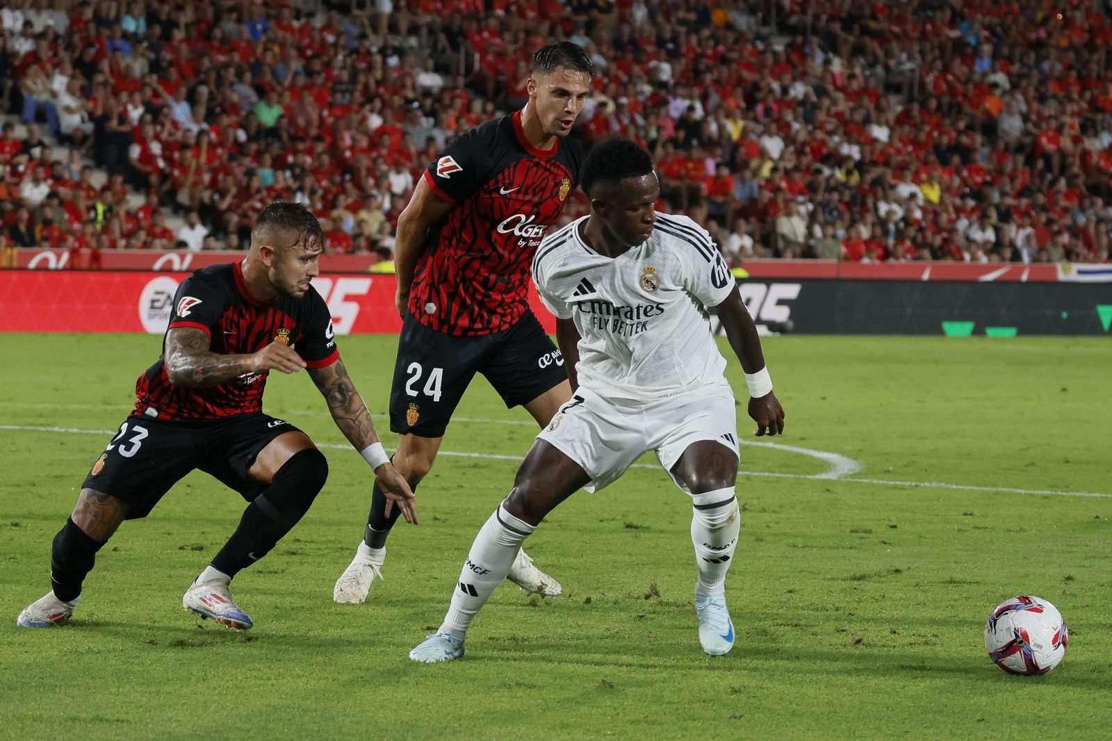 Las imágenes del Mallorca - Real Madrid