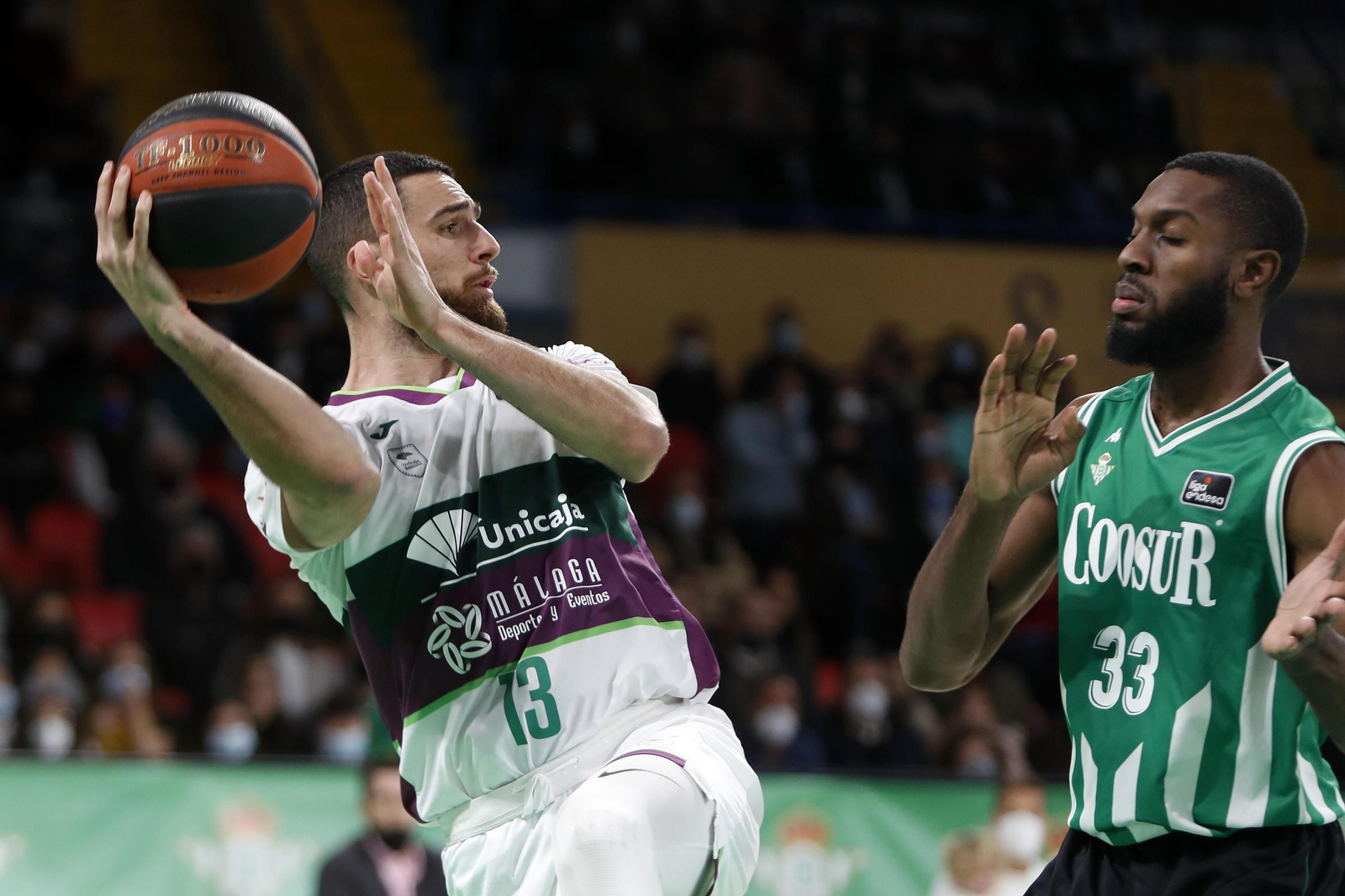 El Real Betis - Unicaja, en fotos