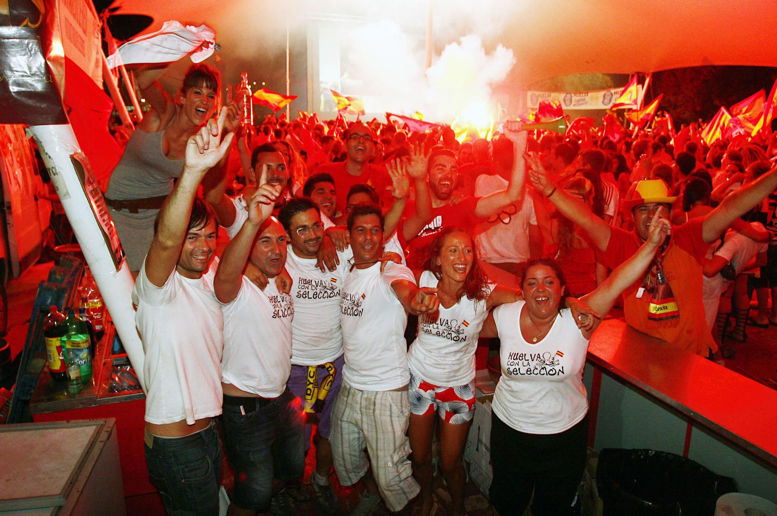 Se cumplen 15 años del Mundial de España: así vivió Huelva la gran final
