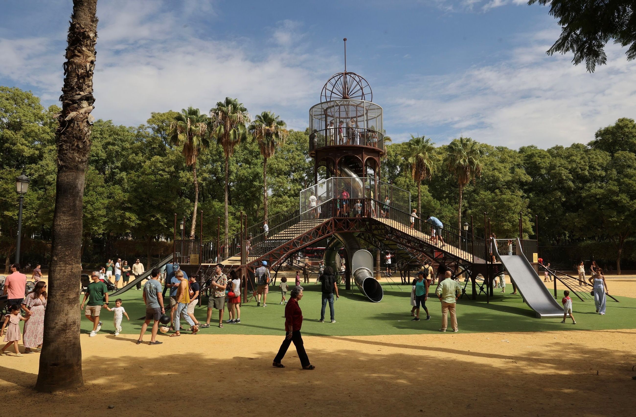Sevilla inaugura la Ciudad de los Niños en el Prado de San Sebastián