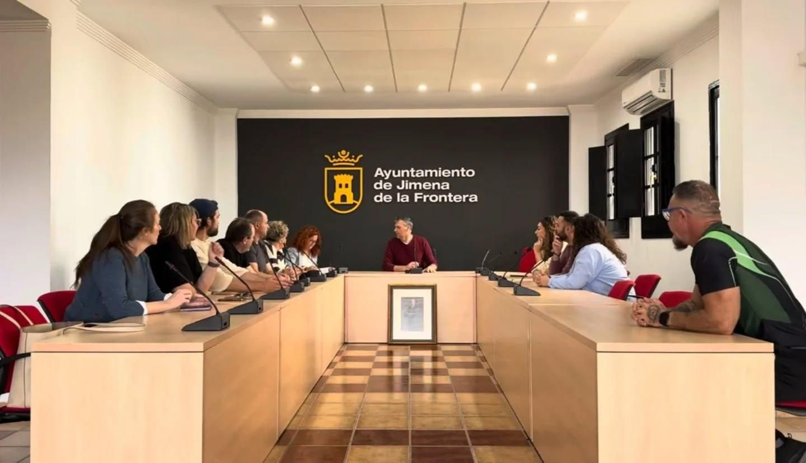 El Pleno en el que fue aprobado el Presupuesto de Jimena para 2025.