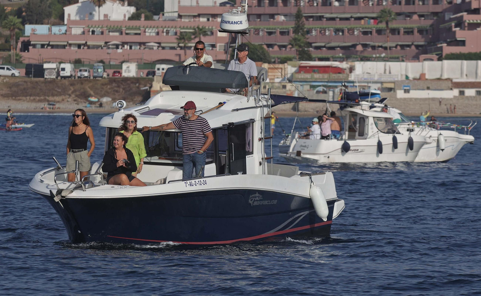 Las mejores fotos de la romería marítima de la Virgen de la Palma de Algeciras 2025