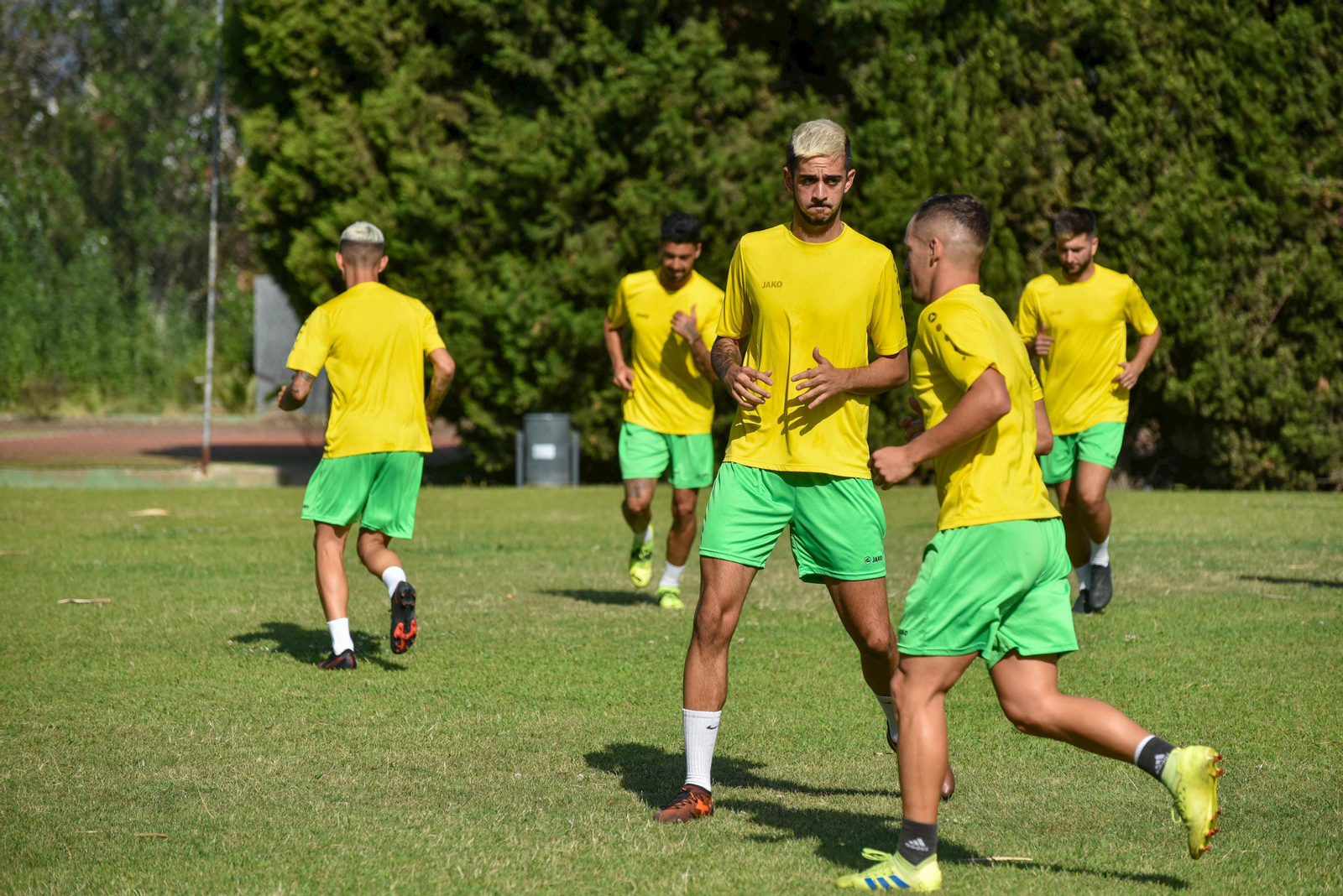 Primer entrenamiento de pretemporada de la UD Los Barrios