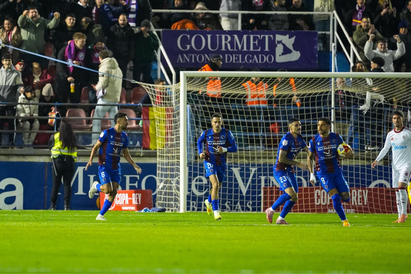 Las fotos del Extremadura-Sevilla