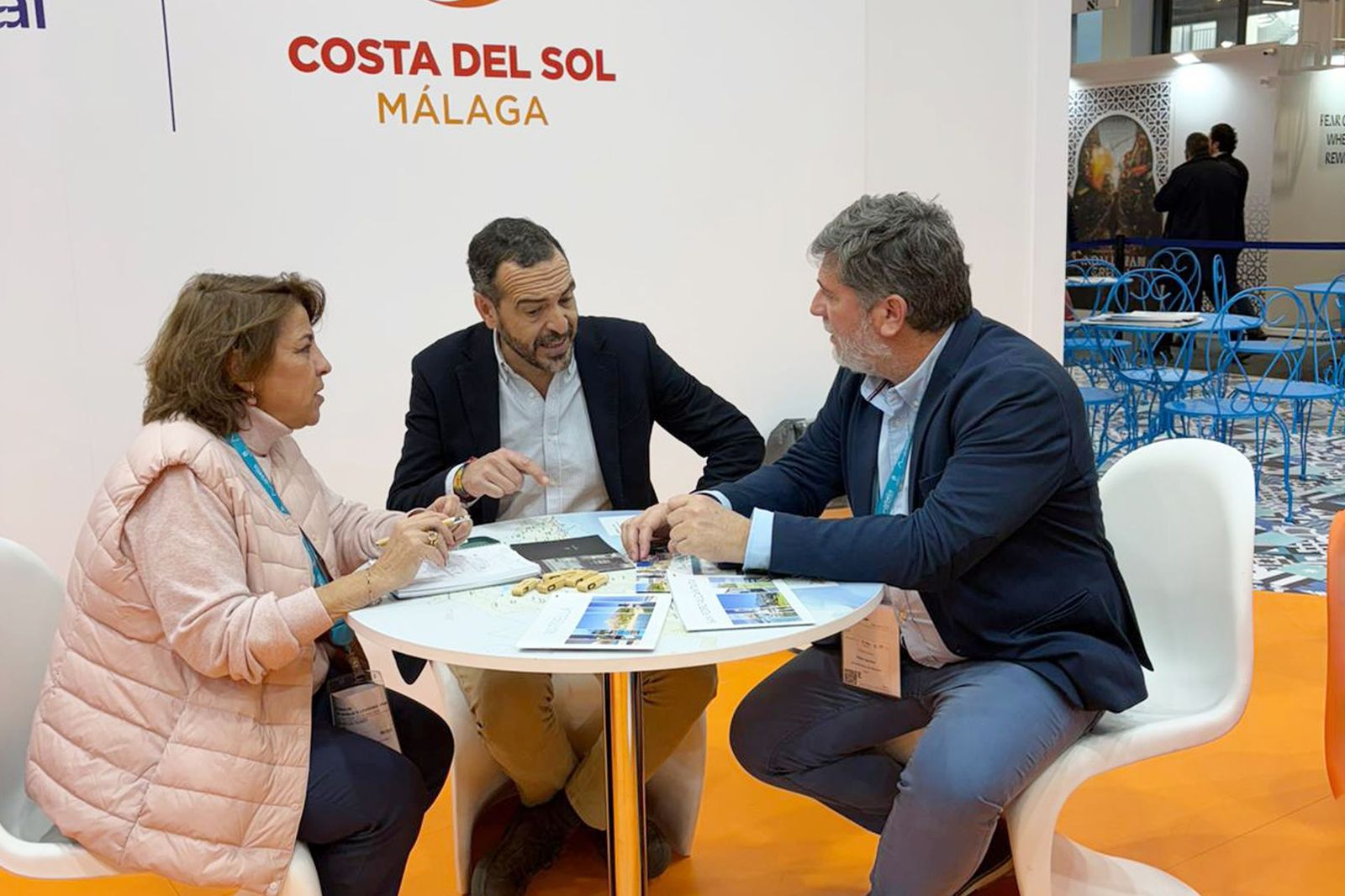 Una reunión mantenida entre el Ayuntamiento y agentes del sector turístico.