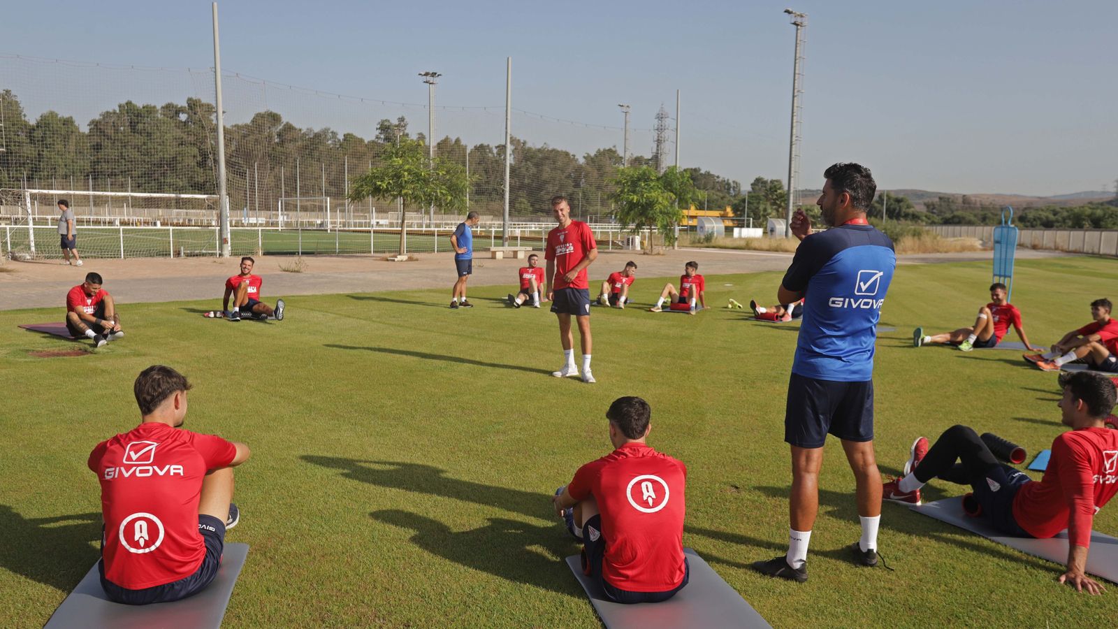 Fotos del primer entrenamiento del Algeciras CF