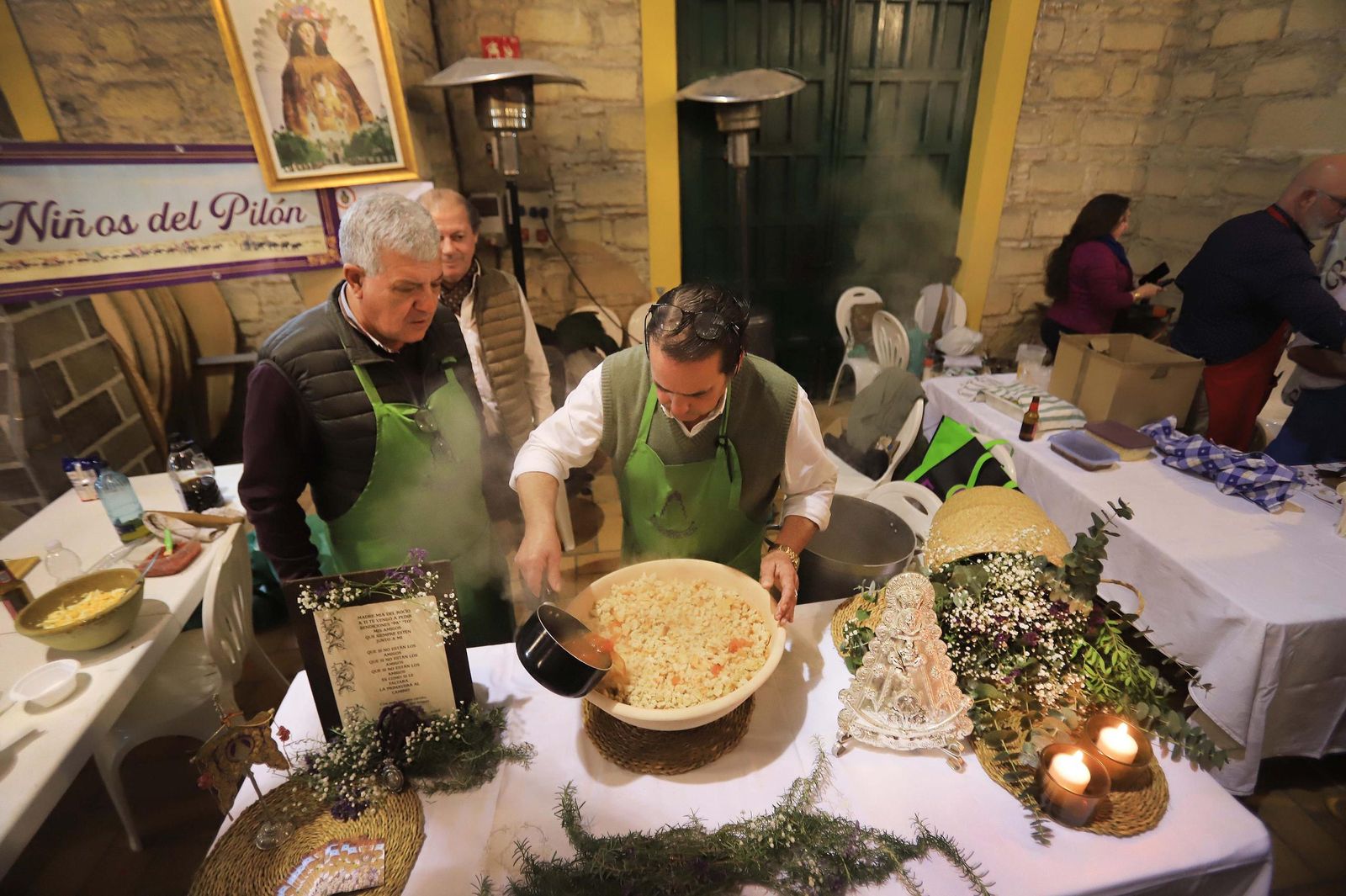 La Hermandad del Rocío de Jerez celebra el XV concurso de ajo campero
